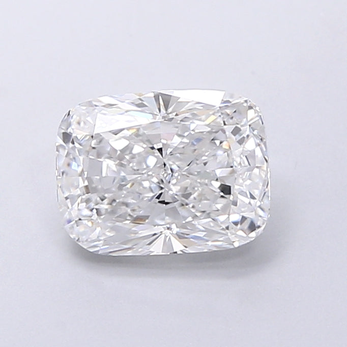 1.53 Carat Cushion Shaped, Very Good Cut, D Color, VVS2 Clarity, IGI Certified Lab Grown Diamond