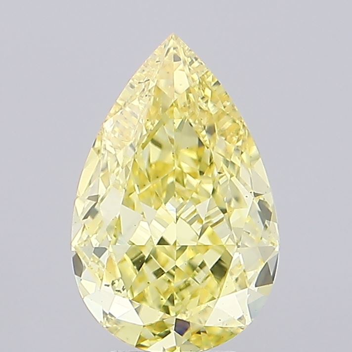 3.00 Carat Pear Shaped, Ideal Cut, VS2 Clarity, IGI Certified Lab Grown Diamond