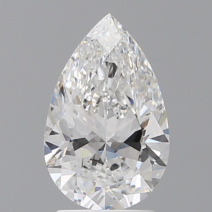 2.51 Carat Pear Shaped, Ideal Cut, E Color, VVS2 Clarity, IGI Certified Lab Grown Diamond