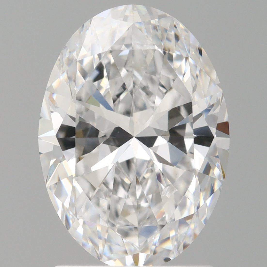 2.00 Carat Oval Shaped, Ideal Cut, D Color, VVS2 Clarity, IGI Certified Lab Grown Diamond