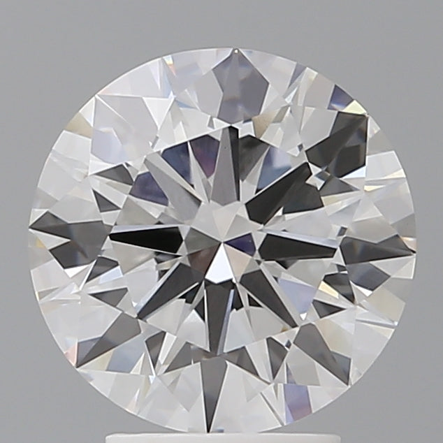 3.52 Carat Round Shaped, Ideal Cut, E Color, VVS2 Clarity, IGI Certified Lab Grown Diamond
