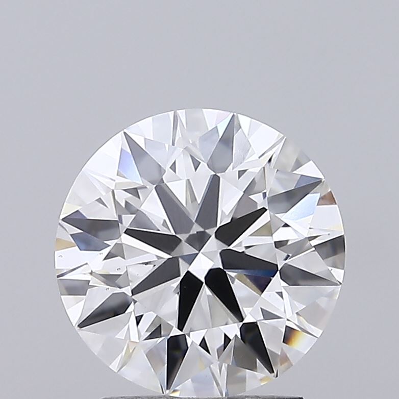 2.39 Carat Round Shaped, Ideal Cut, F Color, VS1 Clarity, IGI Certified Lab Grown Diamond