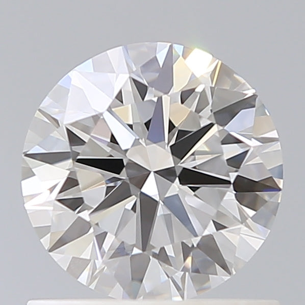 0.90 Carat Round Shaped, Excellent Cut, D Color, VVS2 Clarity, IGI Certified Lab Grown Diamond