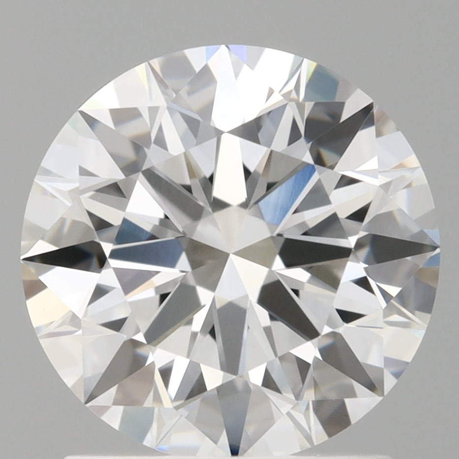 1.60 Carat Round Shaped, Ideal Cut, D Color, VVS2 Clarity, IGI Certified Lab Grown Diamond