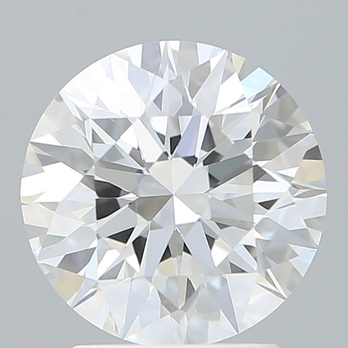2.60 Carat Round Shaped, Excellent Cut, D Color, VVS2 Clarity, IGI Certified Lab Grown Diamond