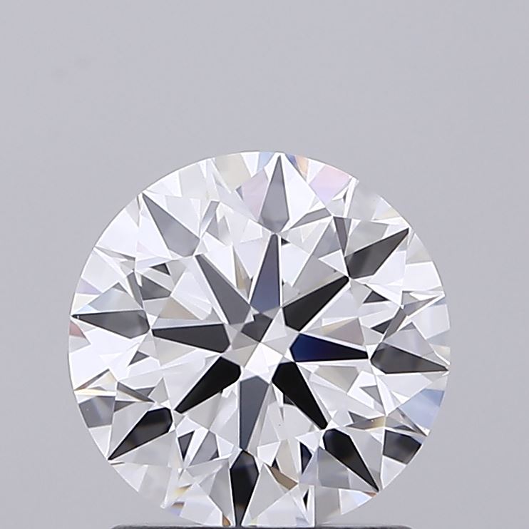 1.50 Carat Round Shaped, Ideal Cut, D Color, VS1 Clarity, IGI Certified Lab Grown Diamond