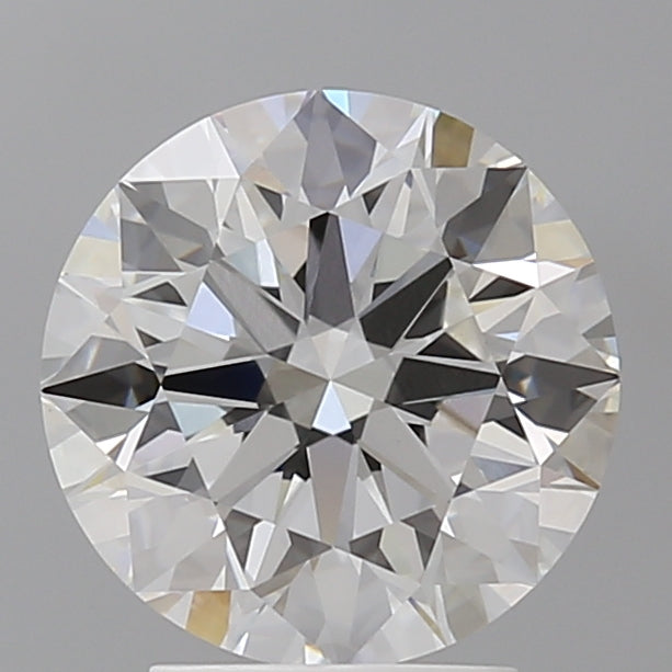 3.08 Carat Round Shaped, Ideal Cut, F Color, VVS2 Clarity, IGI Certified Lab Grown Diamond