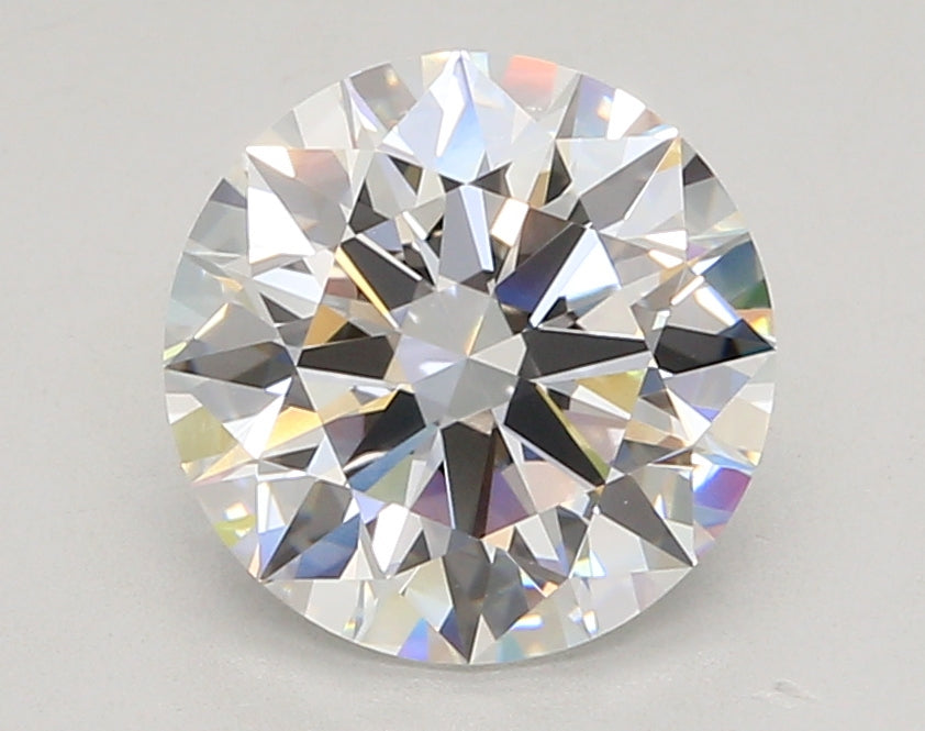 3.04 Carat Round Shaped, Ideal Cut, E Color, VVS2 Clarity, IGI Certified Lab Grown Diamond