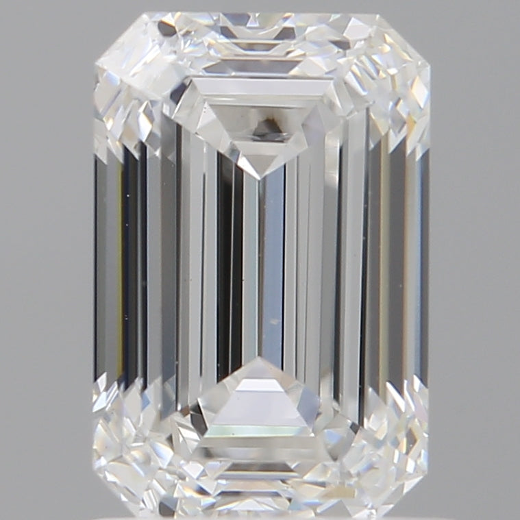 1.53 Carat Emerald Shaped, Ideal Cut, E Color, VVS2 Clarity, IGI Certified Lab Grown Diamond
