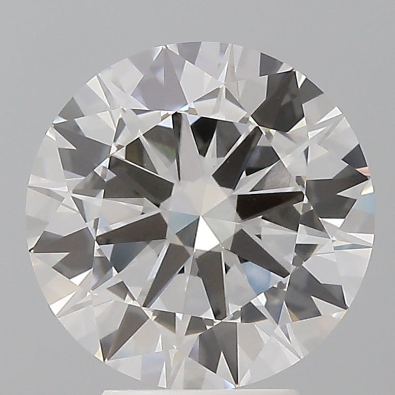 4.05 Carat Round Shaped, Excellent Cut, E Color, VVS2 Clarity, IGI Certified Lab Grown Diamond