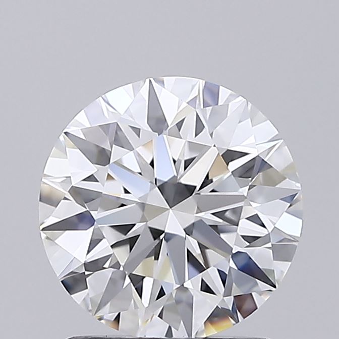 1.51 Carat Round Shaped, Ideal Cut, D Color, VVS2 Clarity, IGI Certified Lab Grown Diamond