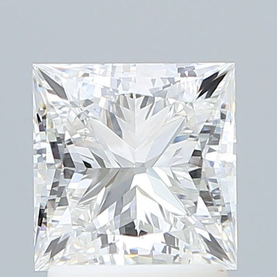 2.01 Carat Princess Shaped, Ideal Cut, E Color, VVS2 Clarity, IGI Certified Lab Grown Diamond