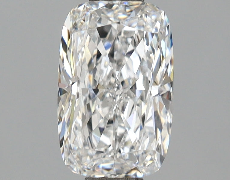 1.20 Carat Cushion Shaped, Ideal Cut, D Color, VVS2 Clarity, IGI Certified Lab Grown Diamond