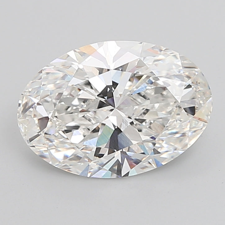 8.05 Carat Oval Shaped, Ideal Cut, F Color, VS1 Clarity, IGI Certified Lab Grown Diamond