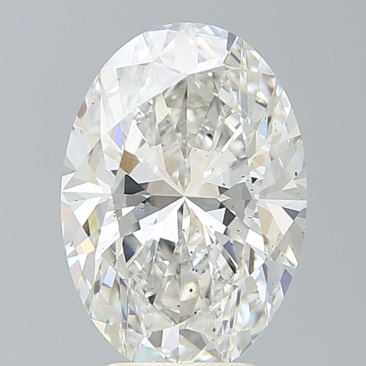 4.16 Carat Oval Shaped, Excellent Cut, G Color, VS2 Clarity, IGI Certified Lab Grown Diamond