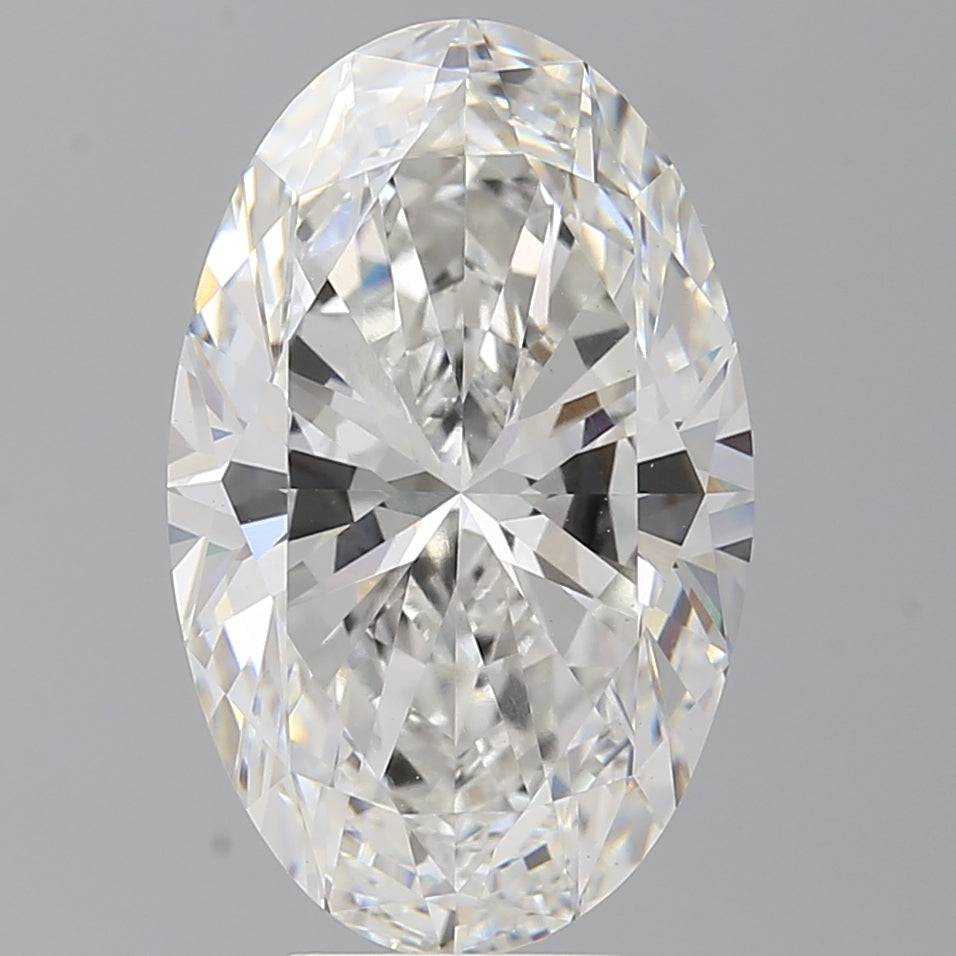 7.07 Carat Oval Shaped, Ideal Cut, F Color, VVS2 Clarity, IGI Certified Lab Grown Diamond