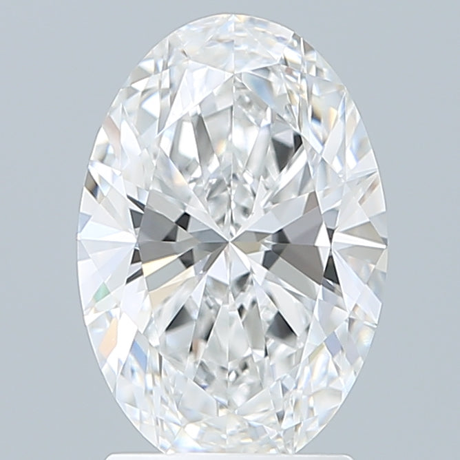 2.27 Carat Oval Shaped, Ideal Cut, D Color, VVS2 Clarity, IGI Certified Lab Grown Diamond