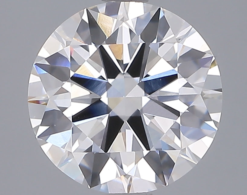 3.00 Carat Round Shaped, Ideal Cut, D Color, VVS2 Clarity, IGI Certified Lab Grown Diamond