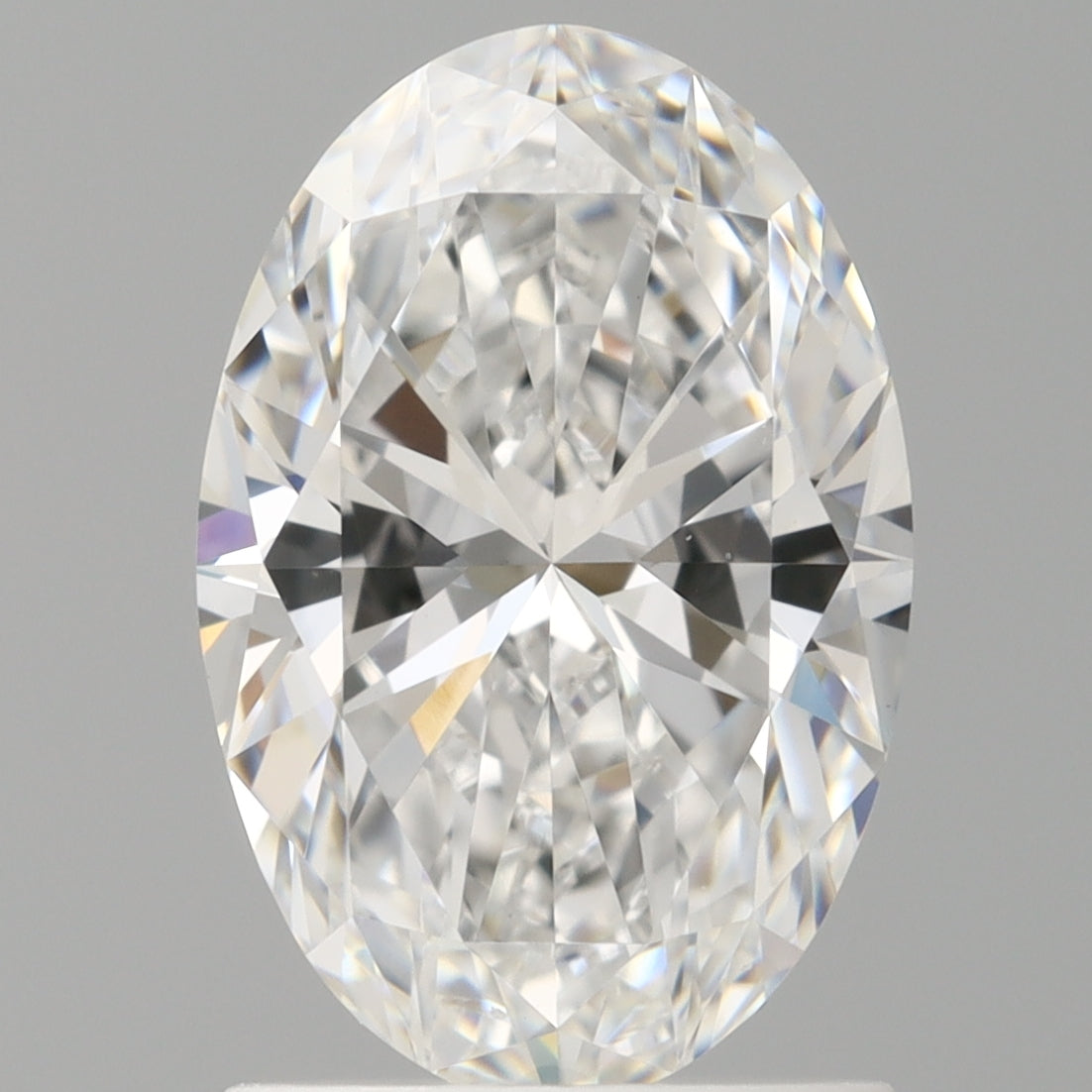 1.55 Carat Oval Shaped, Ideal Cut, D Color, VS1 Clarity, IGI Certified Lab Grown Diamond
