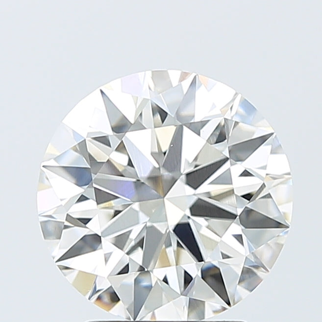 3.01 Carat Round Shaped, Ideal Cut, F Color, VVS2 Clarity, IGI Certified Lab Grown Diamond