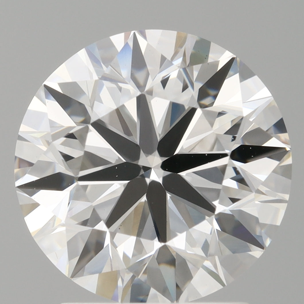 2.51 Carat Round Shaped, Ideal Cut, E Color, VS1 Clarity, IGI Certified Lab Grown Diamond