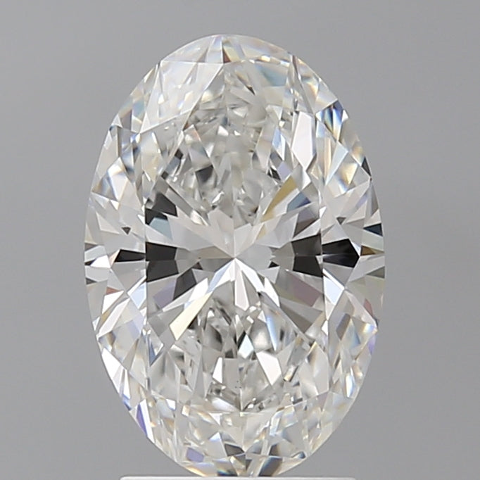 2.55 Carat Oval Shaped, Ideal Cut, E Color, VS1 Clarity, IGI Certified Lab Grown Diamond
