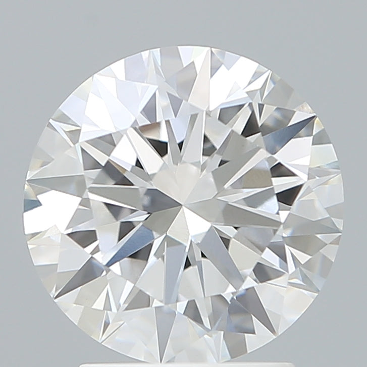 2.52 Carat Round Shaped, Excellent Cut, D Color, VVS2 Clarity, IGI Certified Lab Grown Diamond
