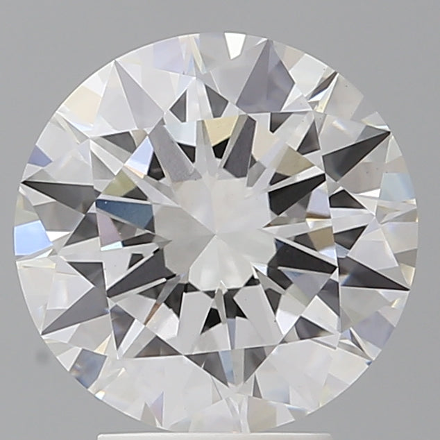 4.01 Carat Round Shaped, Excellent Cut, E Color, VS1 Clarity, IGI Certified Lab Grown Diamond