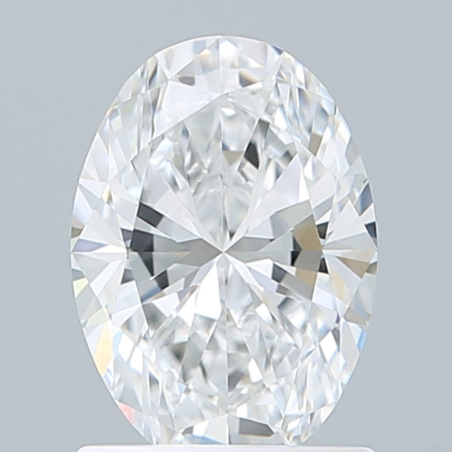 1.24 Carat Oval Shaped, Excellent Cut, D Color, VVS2 Clarity, IGI Certified Lab Grown Diamond
