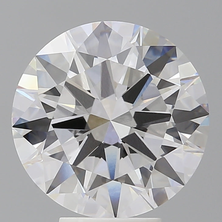 5.54 Carat Round Shaped, Excellent Cut, E Color, VVS1 Clarity, IGI Certified Lab Grown Diamond