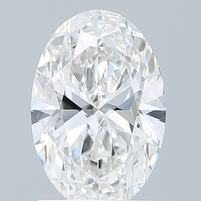 1.42 Carat Oval Shaped, Ideal Cut, E Color, VS1 Clarity, IGI Certified Lab Grown Diamond