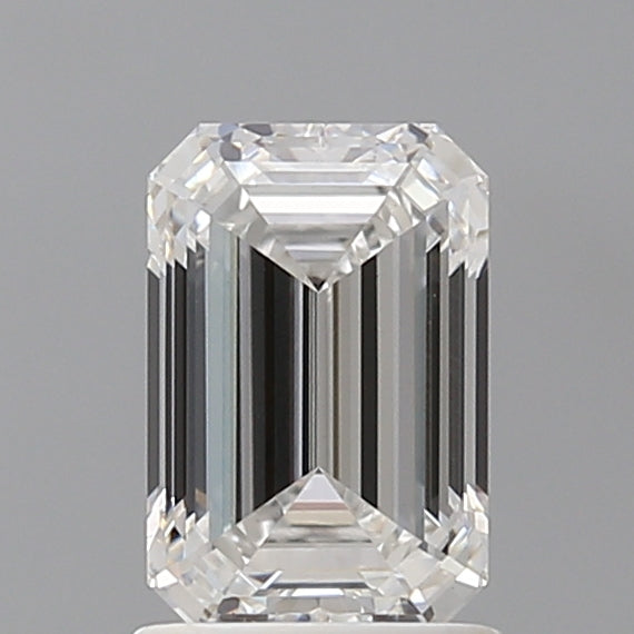 1.56 Carat Emerald Shaped, Ideal Cut, E Color, VS1 Clarity, IGI Certified Lab Grown Diamond