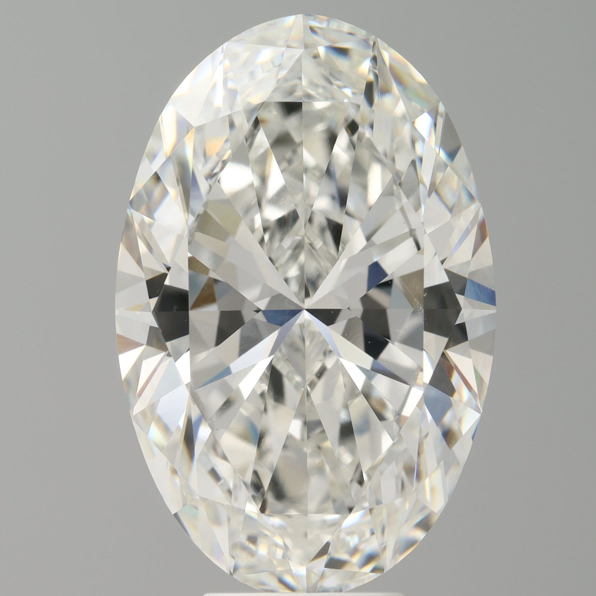8.05 Carat Oval Shaped, Ideal Cut, F Color, VVS2 Clarity, IGI Certified Lab Grown Diamond