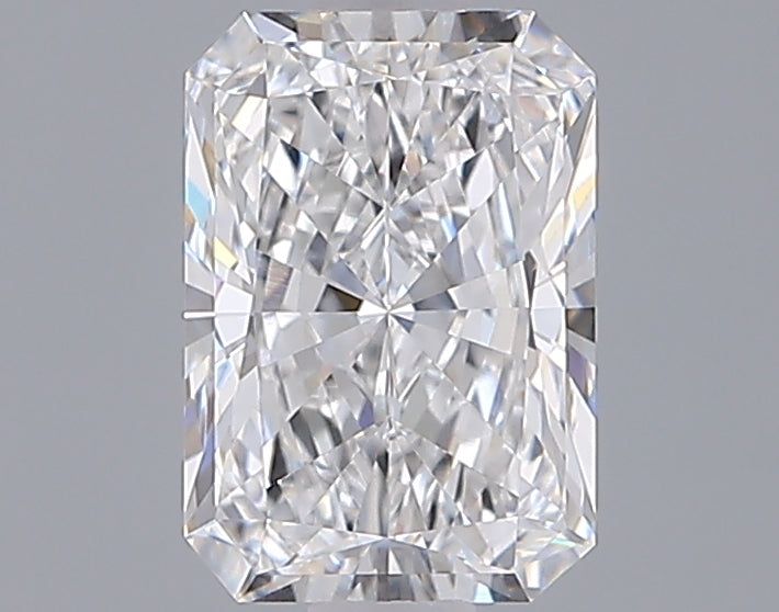 1.32 Carat Radiant Shaped, Ideal Cut, D Color, VVS2 Clarity, IGI Certified Lab Grown Diamond