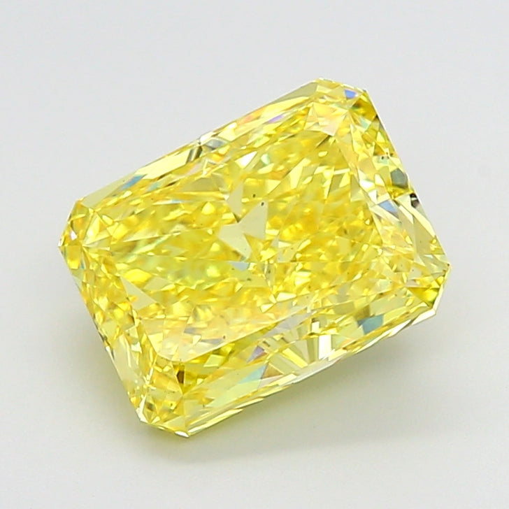 4.02 Carat Radiant Shaped, Excellent Cut, VS1 Clarity, IGI Certified Lab Grown Diamond