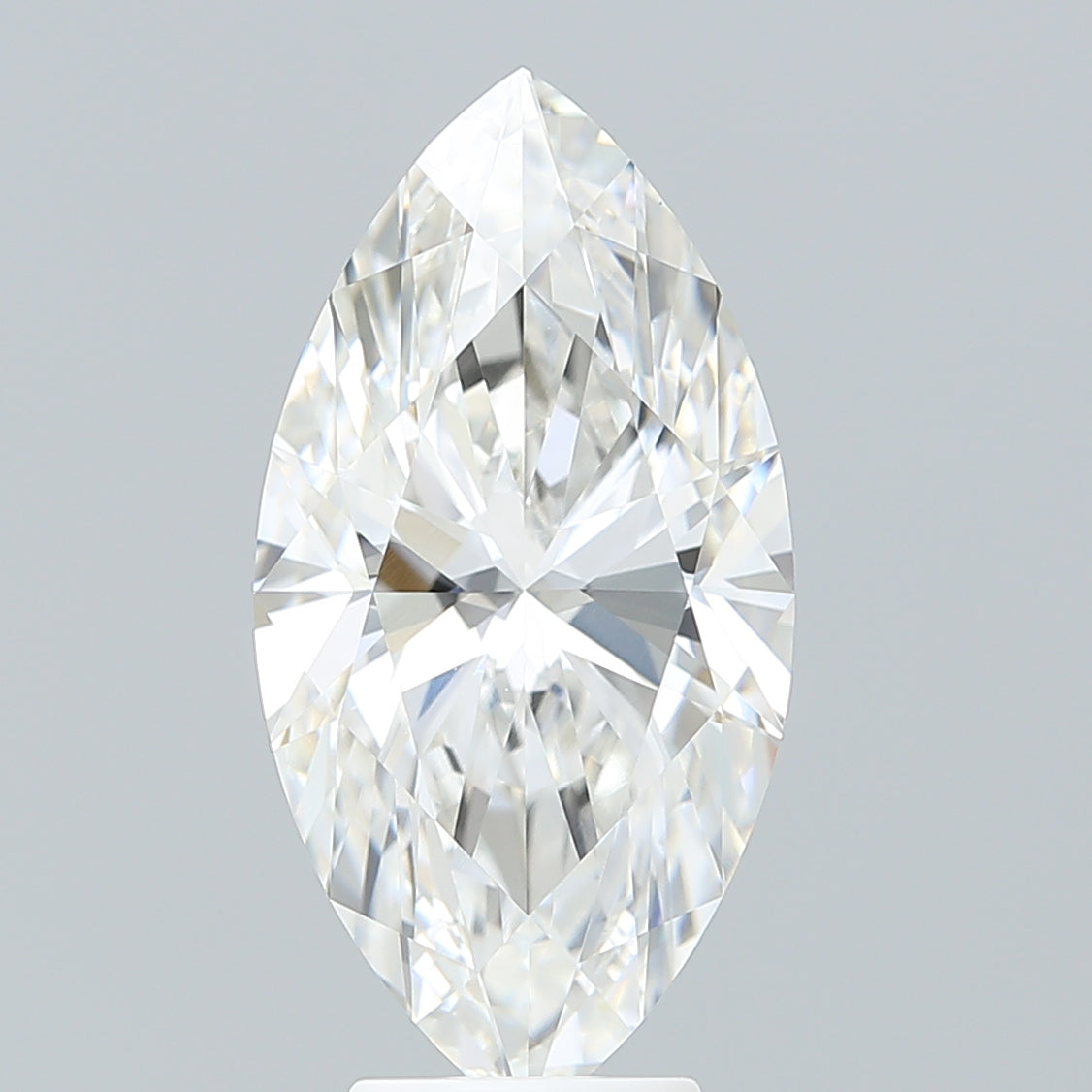 5.31 Carat Marquise Shaped, Ideal Cut, F Color, VVS2 Clarity, IGI Certified Lab Grown Diamond