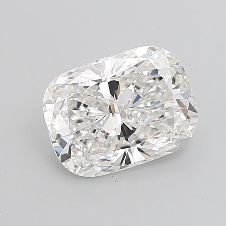4.05 Carat Cushion Shaped, Ideal Cut, F Color, VVS2 Clarity, IGI Certified Lab Grown Diamond