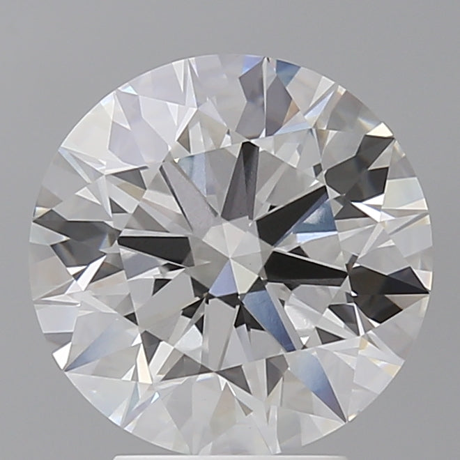 4.05 Carat Round Shaped, Ideal Cut, E Color, VVS2 Clarity, IGI Certified Lab Grown Diamond