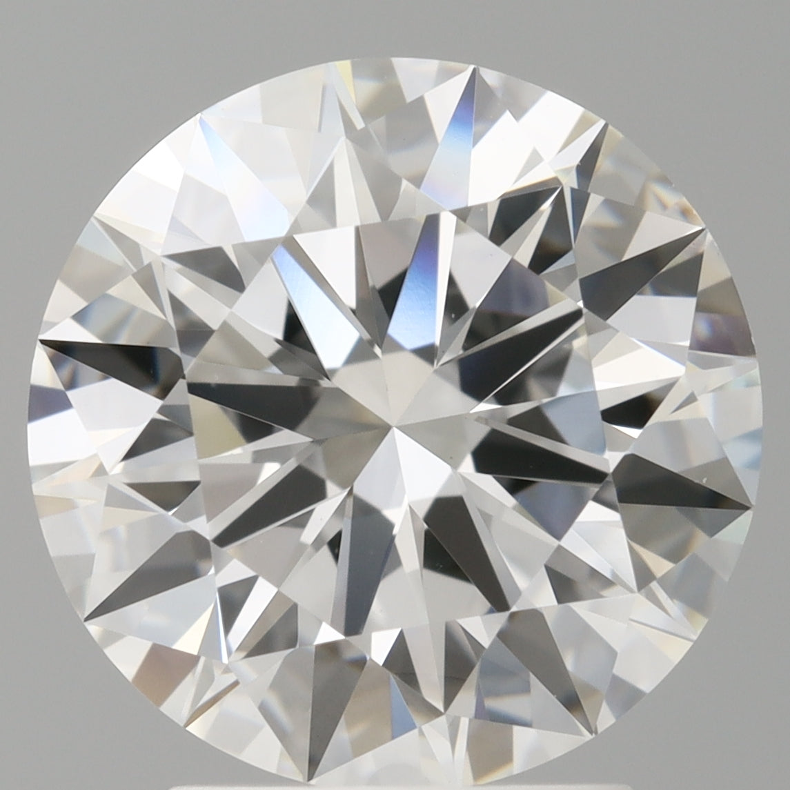 3.06 Carat Round Shaped, Ideal Cut, E Color, VVS2 Clarity, IGI Certified Lab Grown Diamond