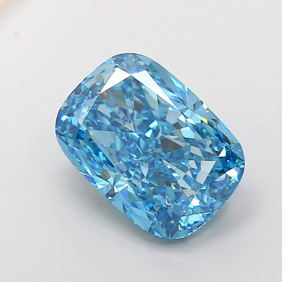 7.12 Carat Cushion Shaped, Very Good Cut, VS1 Clarity, IGI Certified Lab Grown Diamond