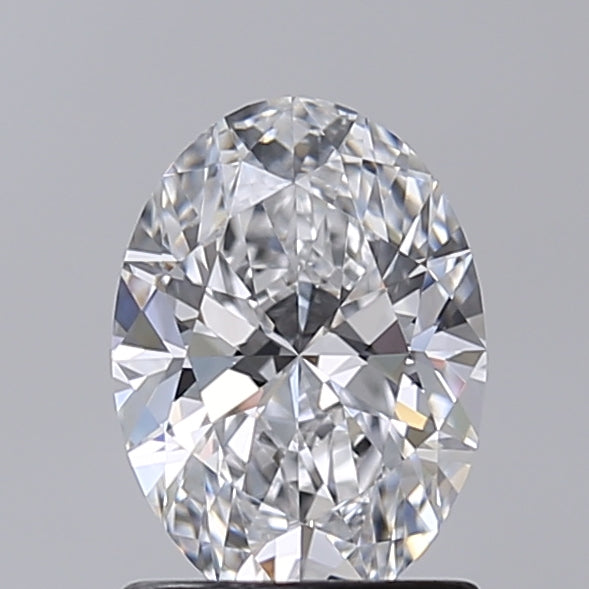 1.22 Carat Oval Shaped, Excellent Cut, D Color, VVS2 Clarity, IGI Certified Lab Grown Diamond