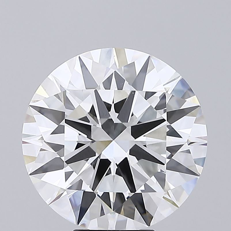 9.05 Carat Round Shaped, Ideal Cut, F Color, VVS2 Clarity, IGI Certified Lab Grown Diamond