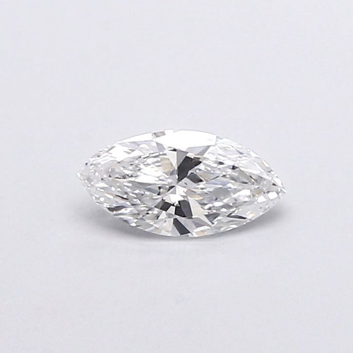 0.35 Carat Marquise Shaped, Very Good Cut, D Color, VVS1 Clarity, IGI Certified Lab Grown Diamond