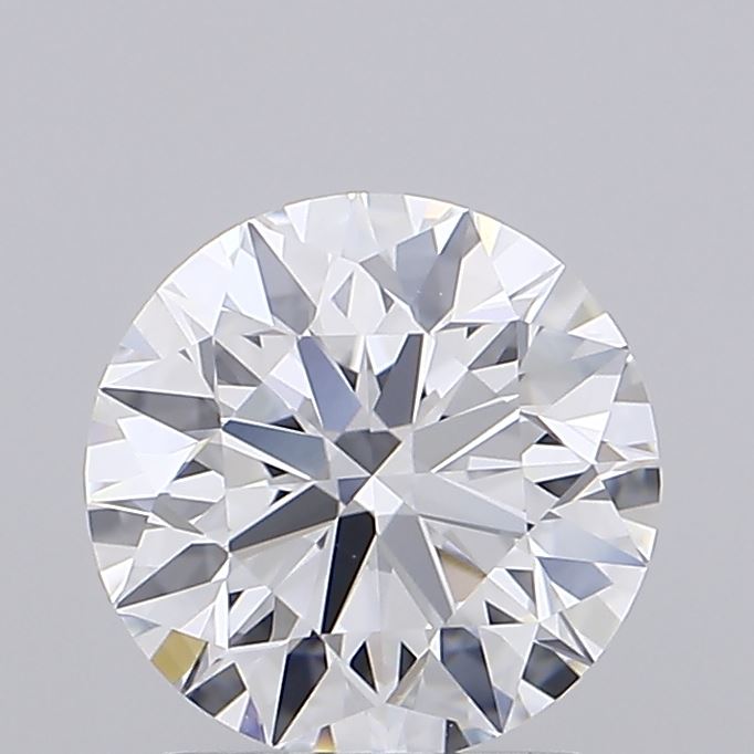1.54 Carat Round Shaped, Ideal Cut, D Color, VVS1 Clarity, IGI Certified Lab Grown Diamond