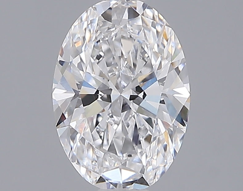 1.54 Carat Oval Shaped, Ideal Cut, D Color, VVS1 Clarity, IGI Certified Lab Grown Diamond