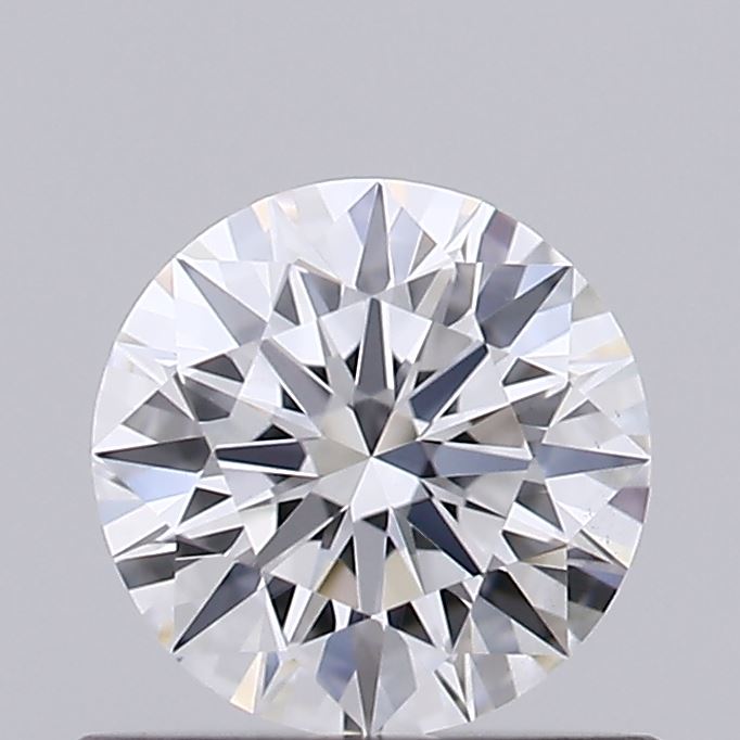 0.54 Carat Round Shaped, Ideal Cut, D Color, VS1 Clarity, IGI Certified Lab Grown Diamond