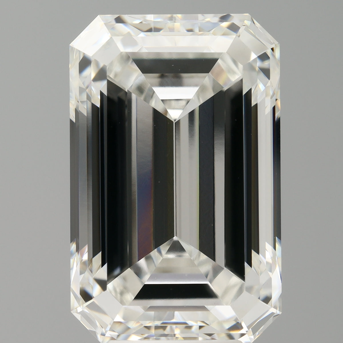 8.02 Carat Emerald Shaped, Ideal Cut, F Color, VVS2 Clarity, IGI Certified Lab Grown Diamond