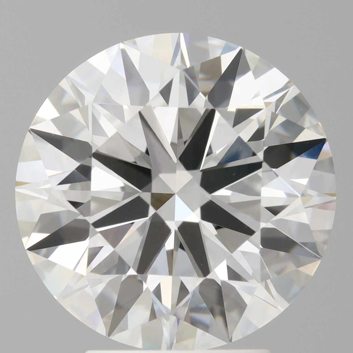 4.10 Carat Round Shaped, Ideal Cut, E Color, VVS2 Clarity, IGI Certified Lab Grown Diamond