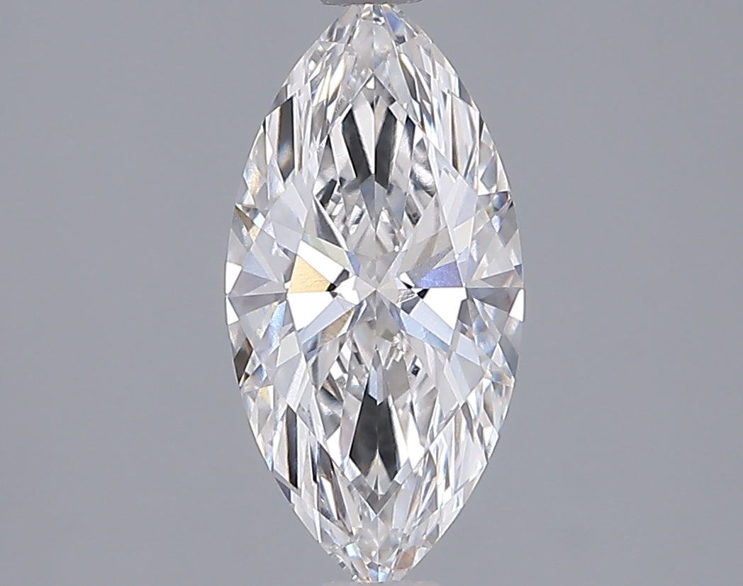 1.55 Carat Marquise Shaped, Ideal Cut, E Color, VVS1 Clarity, IGI Certified Lab Grown Diamond