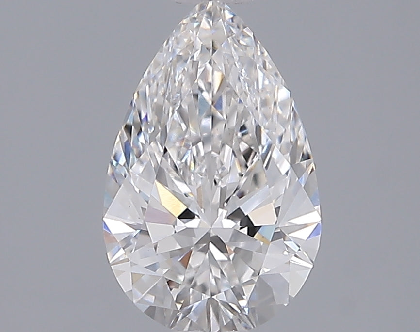 1.52 Carat Pear Shaped, Ideal Cut, E Color, VS1 Clarity, IGI Certified Lab Grown Diamond